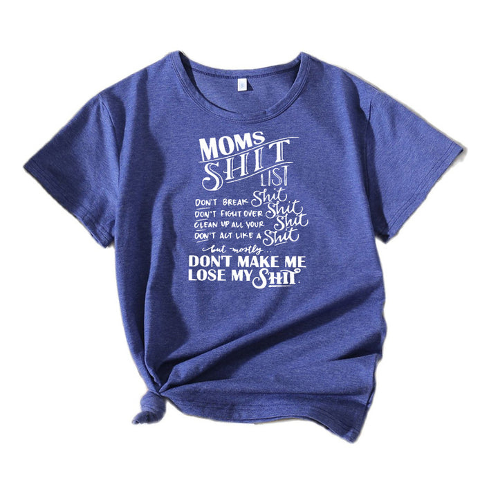 Kvinder Humoristisk Grafik Udsagn T-shirt Stilla