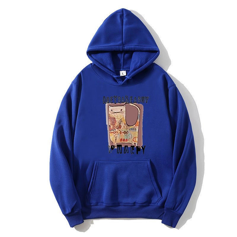 Kvinders hoodie med kreativt grafisk design Skovae