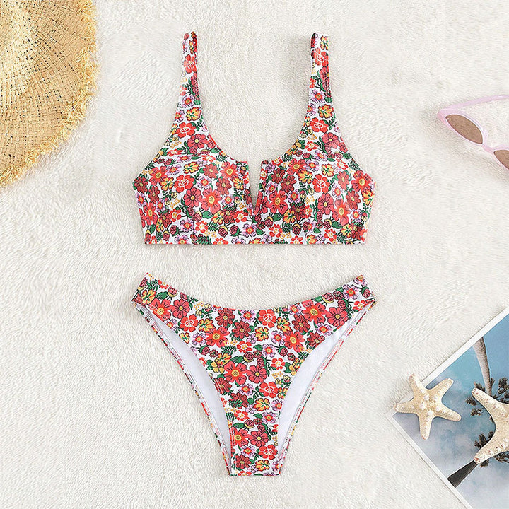 Dame Floral Design Bikini Skovae
