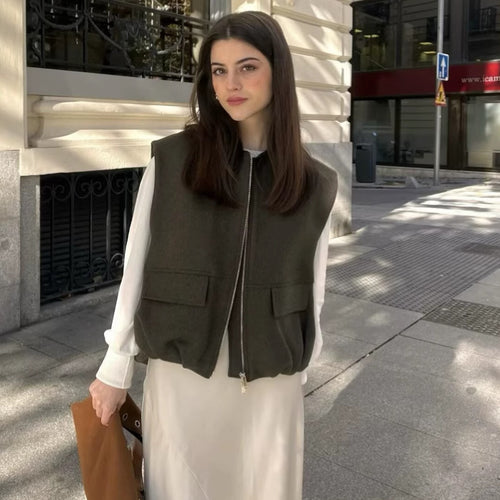 Femme Contemporary Utility Vest Stilla