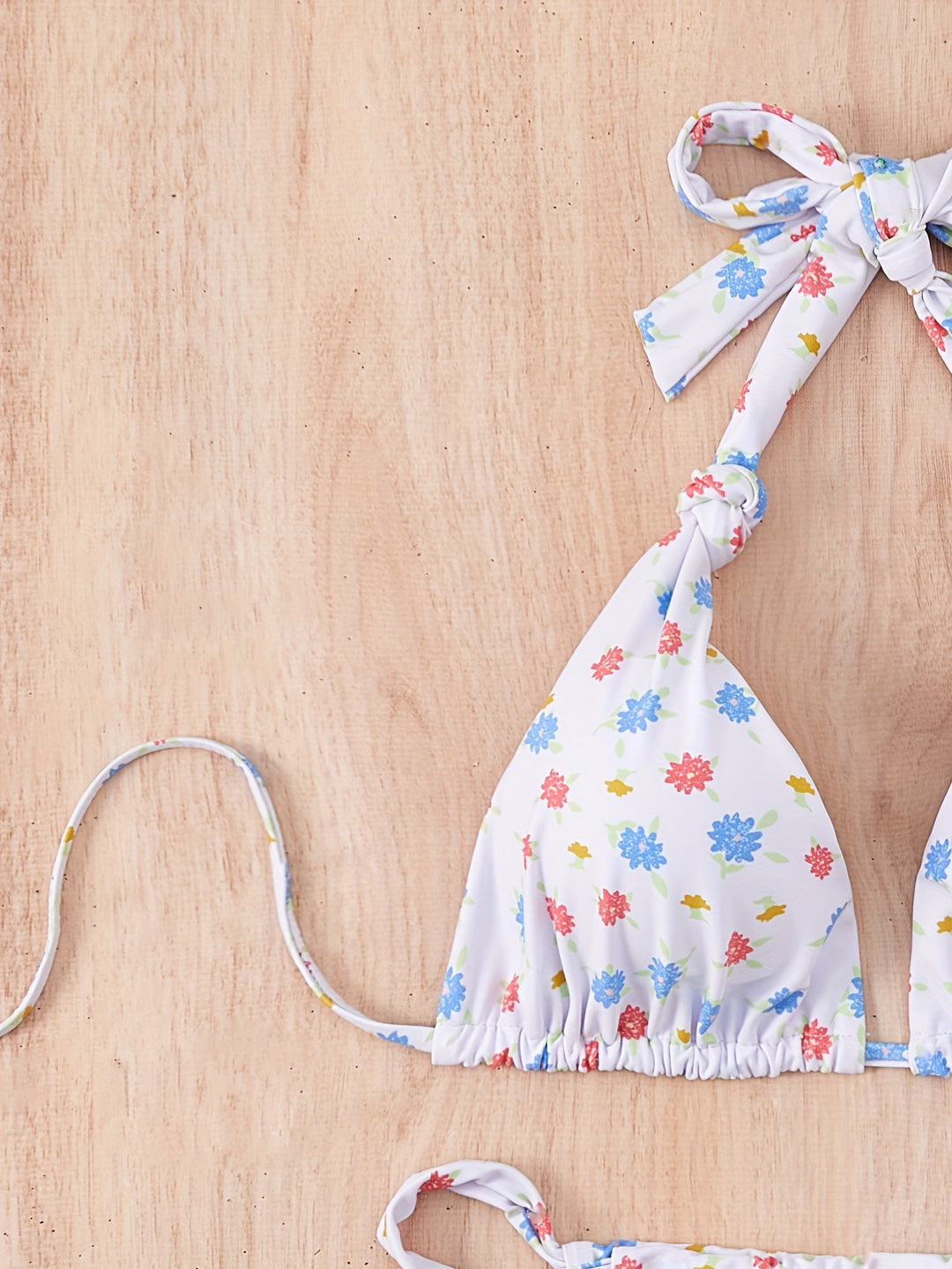 Dame blomsterprint bikini sæt Stilla