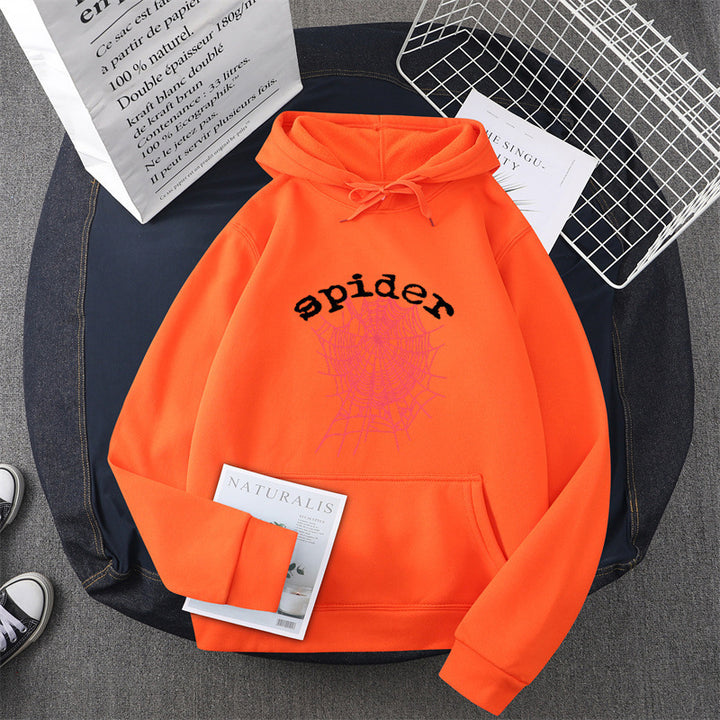 Kvinders hoodie med kreativ edderkoppemotiv Skovae