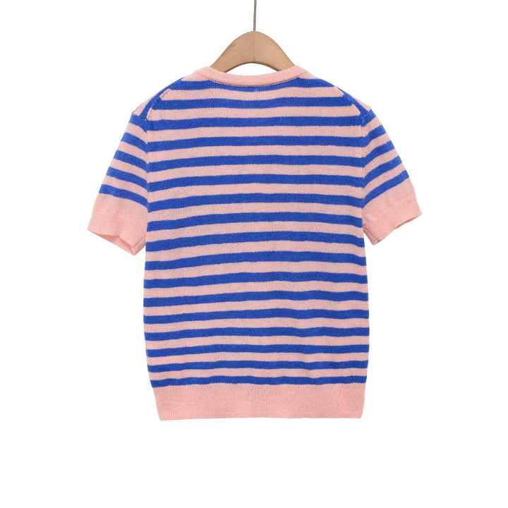 Dame Knapp-Ned Pullover Skovae
