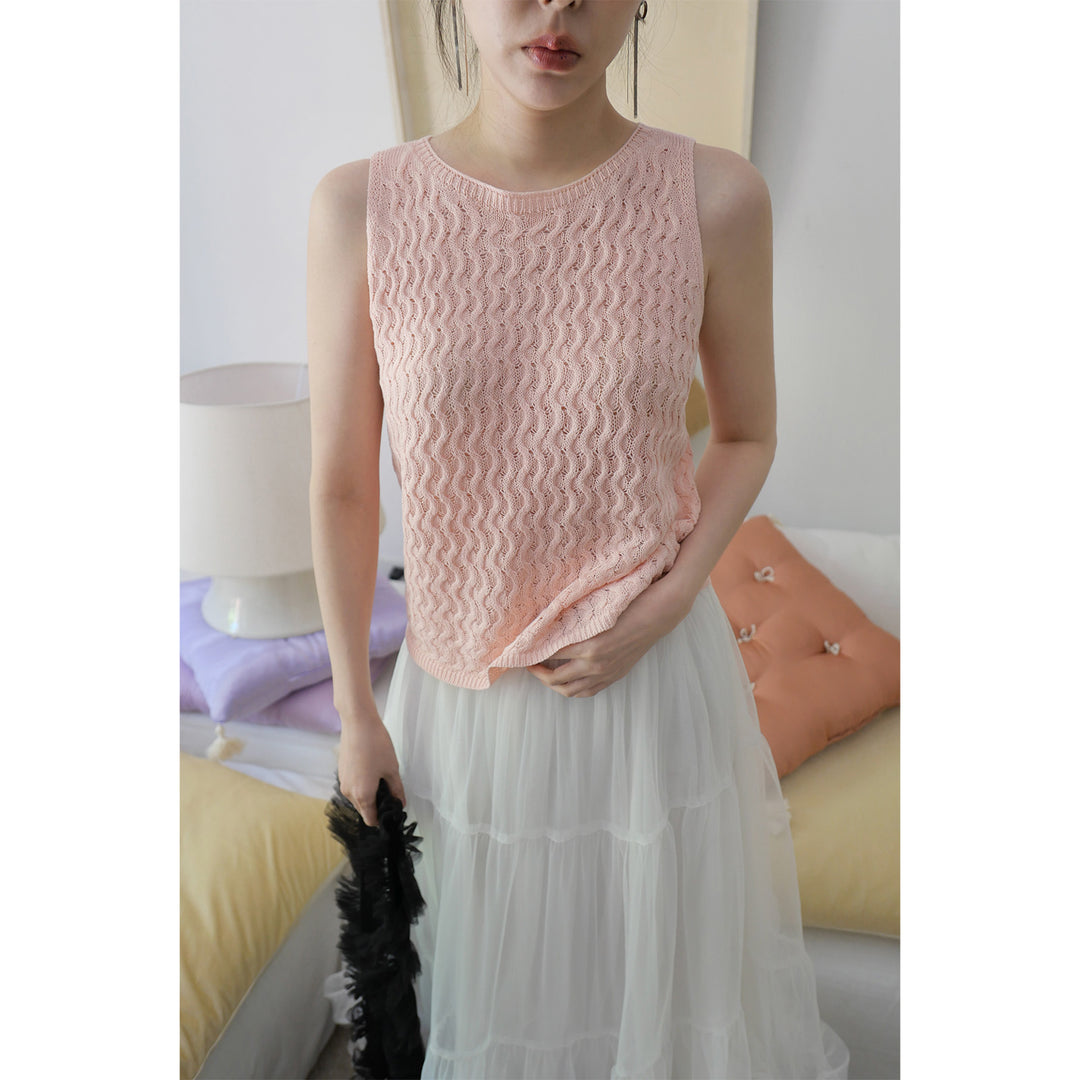 Dame sommerligt Maxikjole med tidløs chiffon-look og elegant flow Stilla