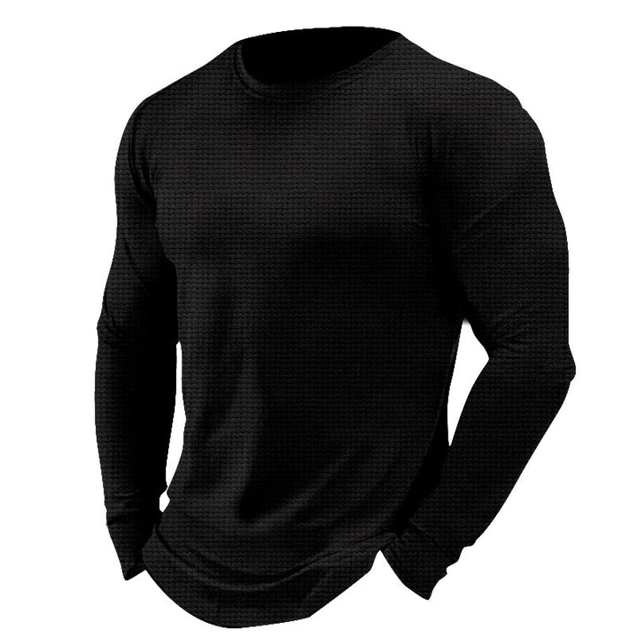 Herrer langærmet Performance-Shirt med innovativ fugtregulering og åndbar struktur Stilla