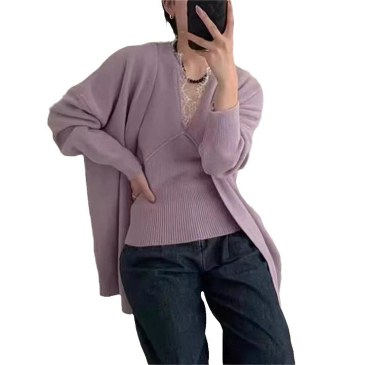 Kvinders afslappede cardigan med en løs pasform og behageligt materiale Stilla