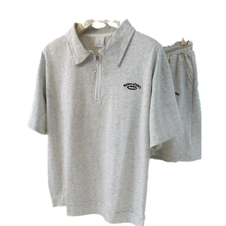 Femme Sporty Halv-Zip Polo Kjole Stilla