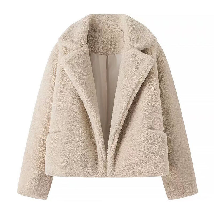 Damer Cozy Fleece Blazer Stilla