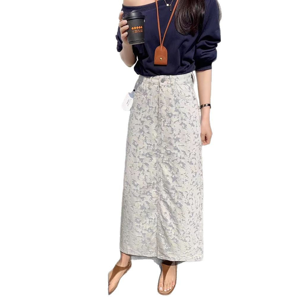 Dame Mode Maxiskørter med blomstret design Stilla