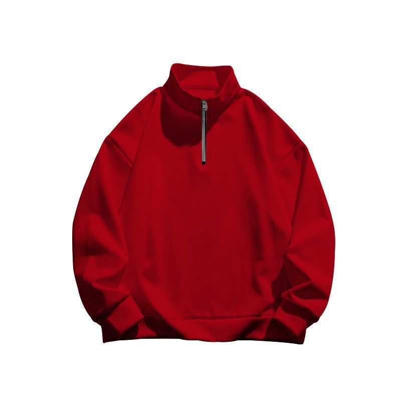 Kvinders komfortable sweater med opretstående krave Skovae