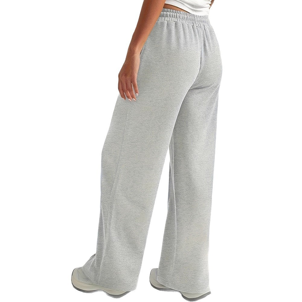Dame løse sweatpants med sidelommer og elastisk bund Skovae