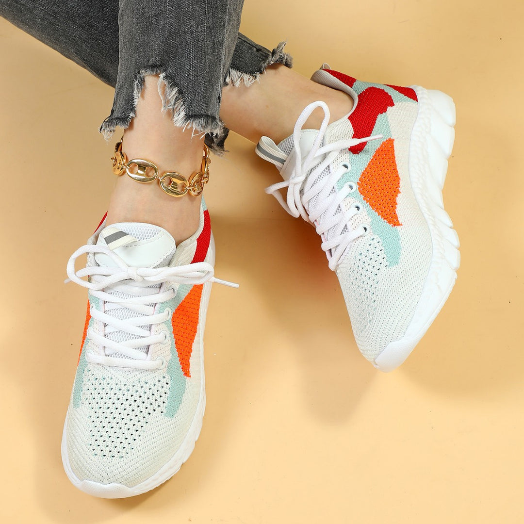 Dame Åndbare Fritidssneakers med innovativ sålekonstruktion Stilla