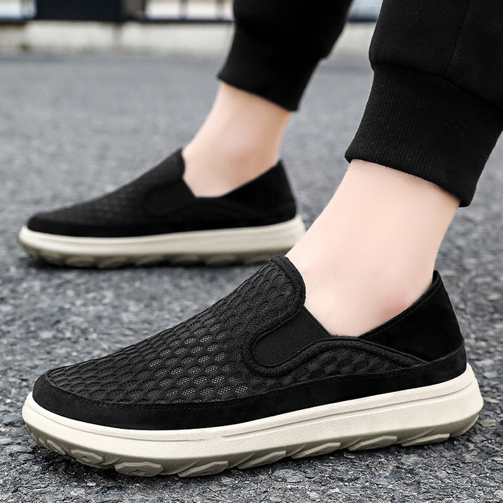 Dame Behagelige Slip-On Sneakers med åndbartOvermateriale Stilla