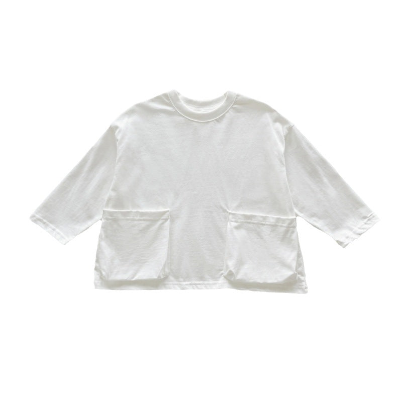 Femme Løs oversized top med lommer Stilla