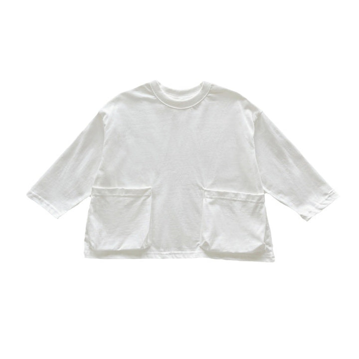 Femme Løs oversized top med lommer Stilla