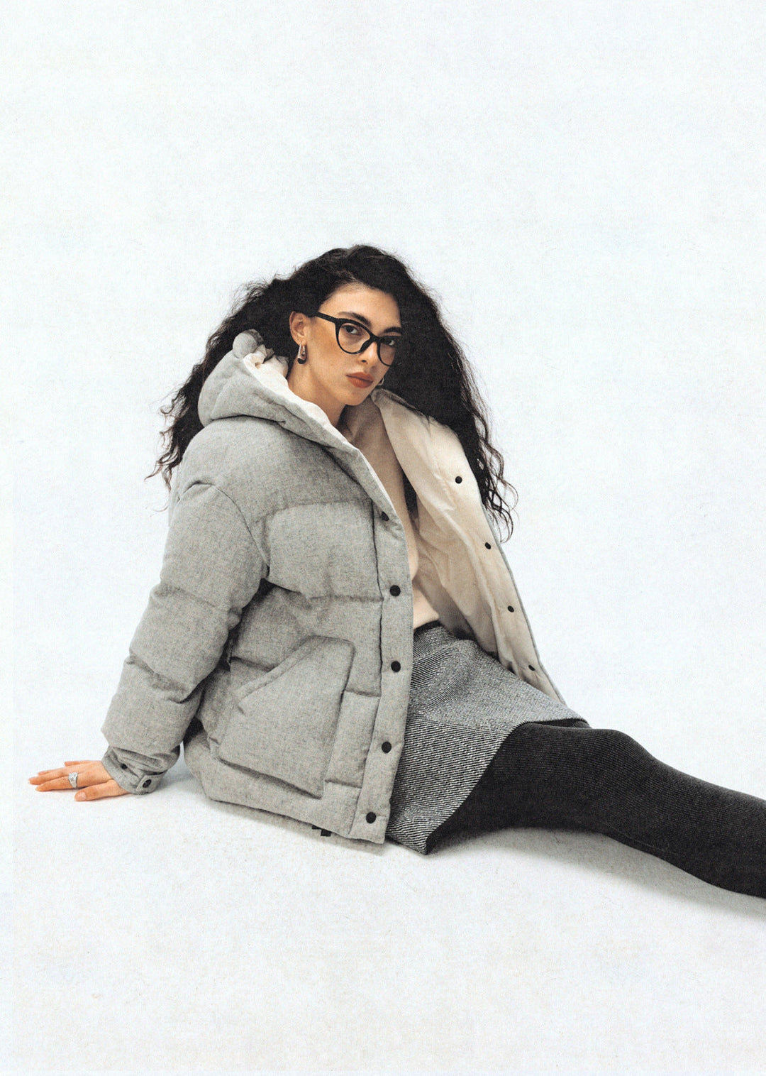 Stilla | Havne Oversized Pufferjakke
