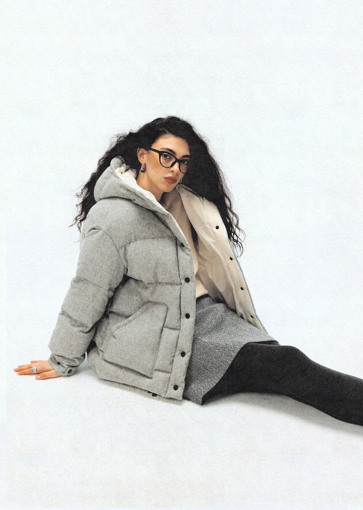 Stilla | Havne Oversized Pufferjakke