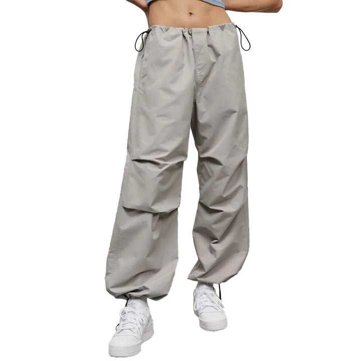 Kvinders sporty casual bukser med justerbar talje og praktiske lommer Stilla