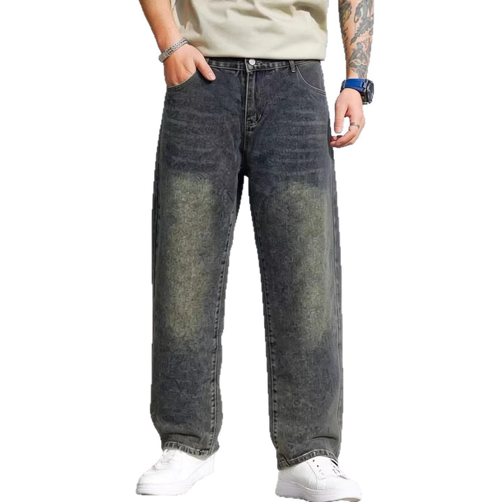 Herrer casual jeans med unikt design Skovae