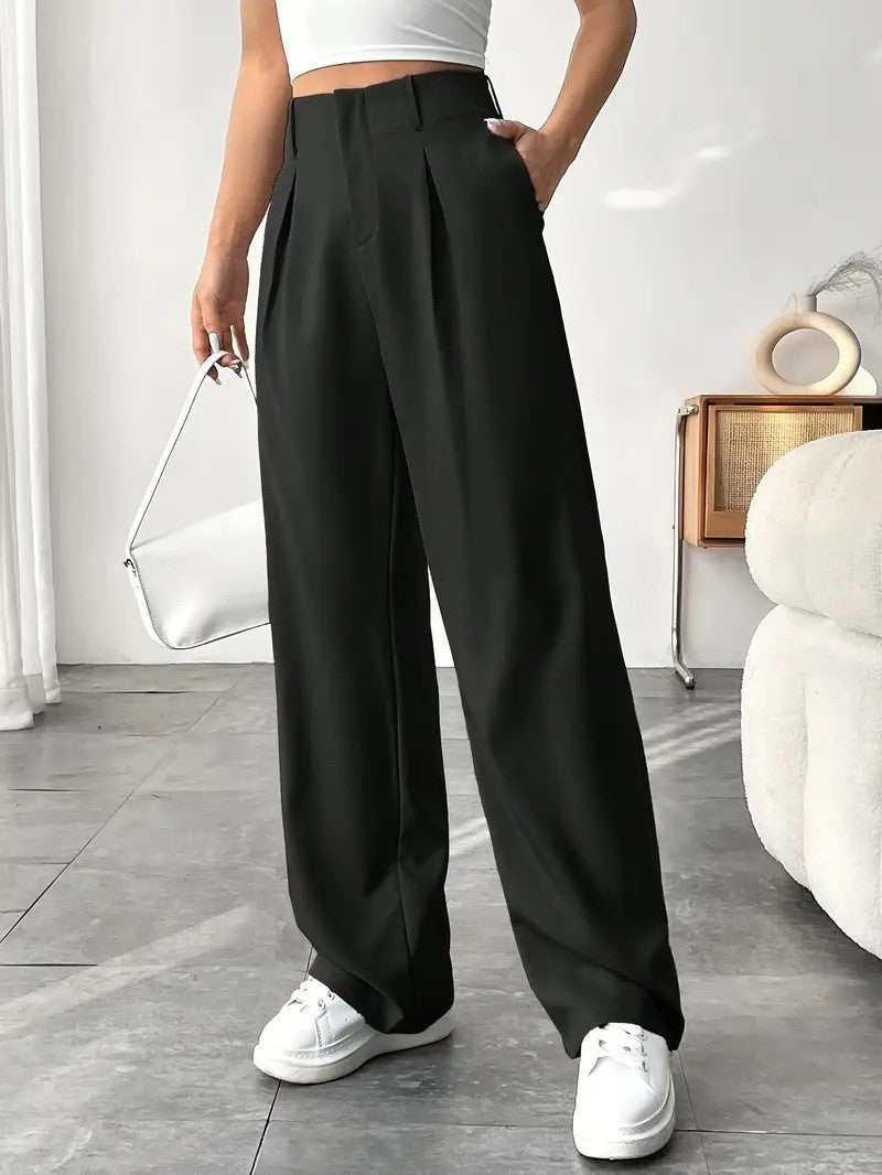 Dame raffinerede Palazzo-bukser Skovae