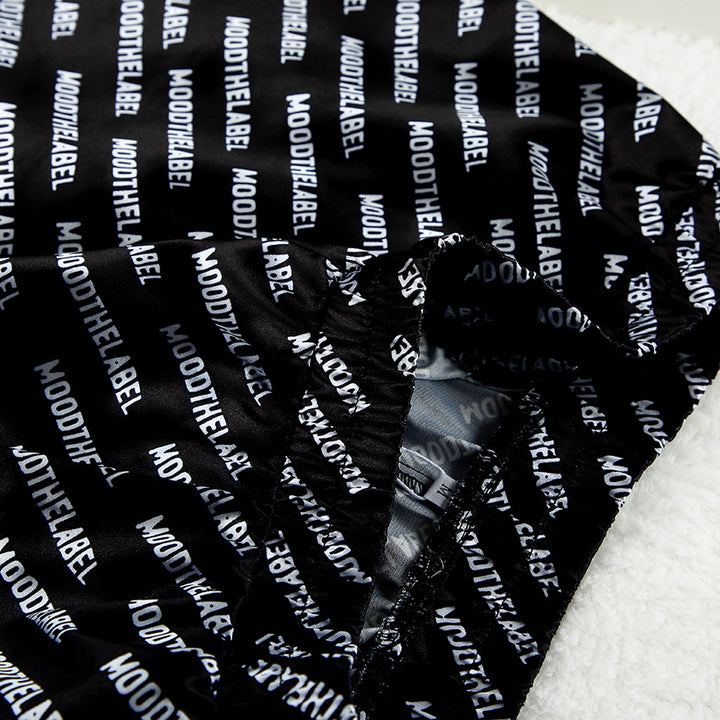 Dame Oversized Bluse skjorte i moderne Allover-print Stilla