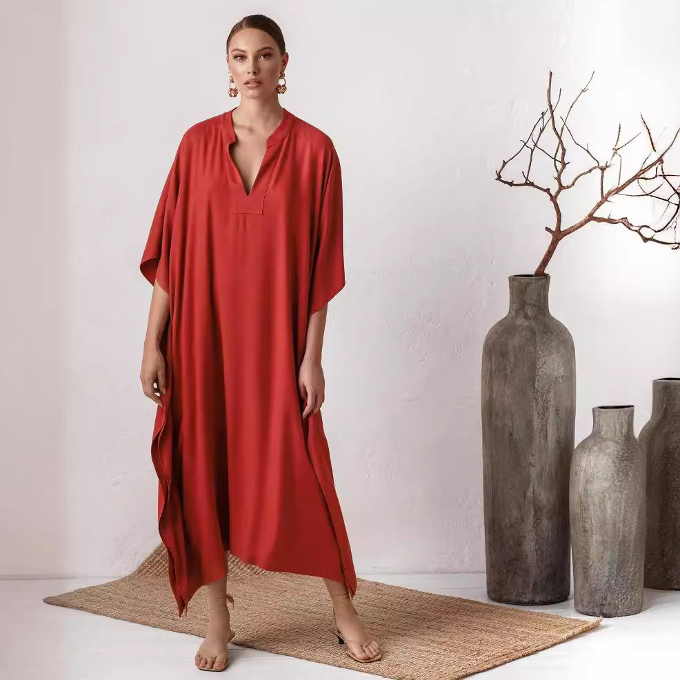 Dame Kaftan Kjole Stilla