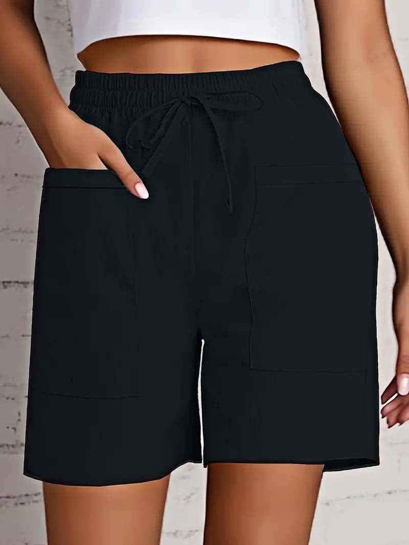 Dame Sportslig Komfort Shorts Stilla