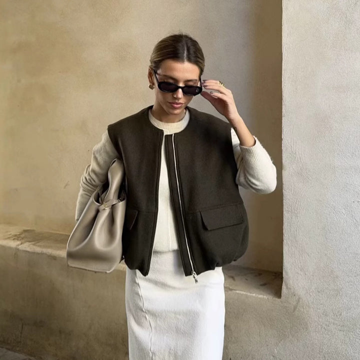 Femme Contemporary Utility Vest Stilla