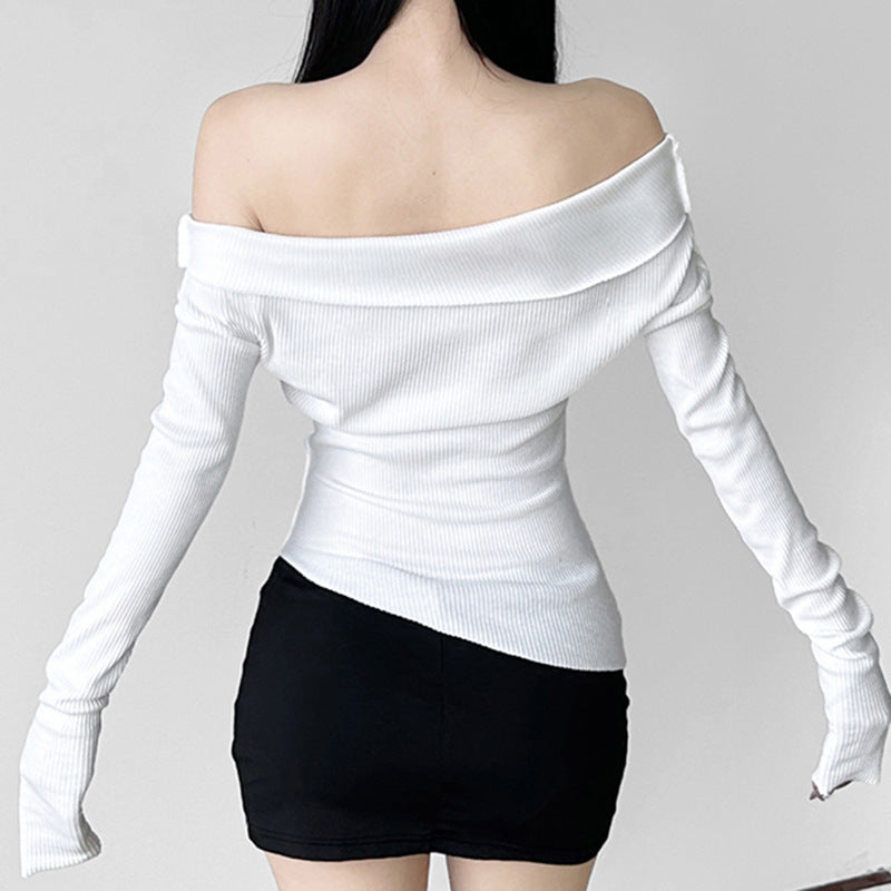 Damen Eleganter Maxirock mit floralen Akzenten und transparentem Unterstoff Skovae
