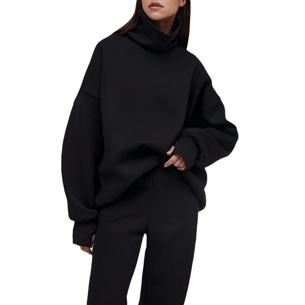Kvinders hyggelige turtleneck sweater med oversized pasform Stilla