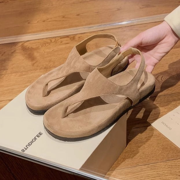 Dame Sling-sandaler med skridsikker sål og behagelig fodseng Stilla