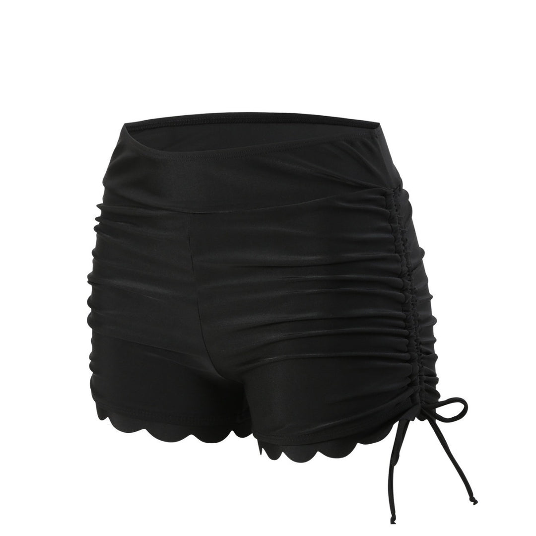 Dame badetights med justerbart rynkedesign Skovae