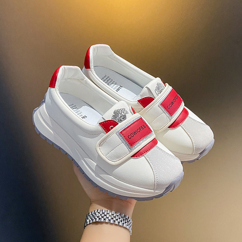 Dame Sneakers med slidstærk velcro og komfortabel sål Stilla