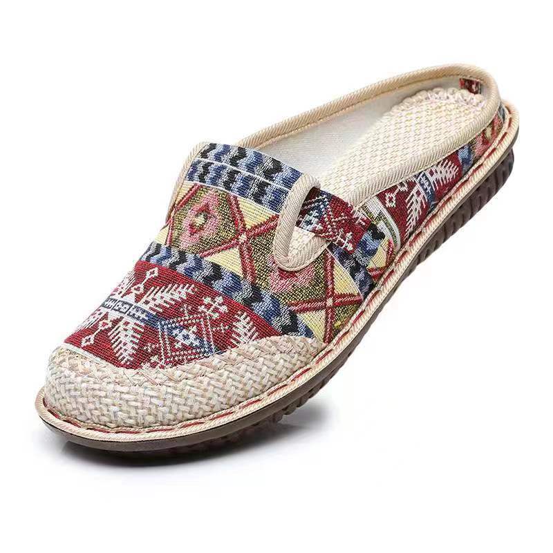 Femme Kunstnerisk Mønstret Slippers Stilla