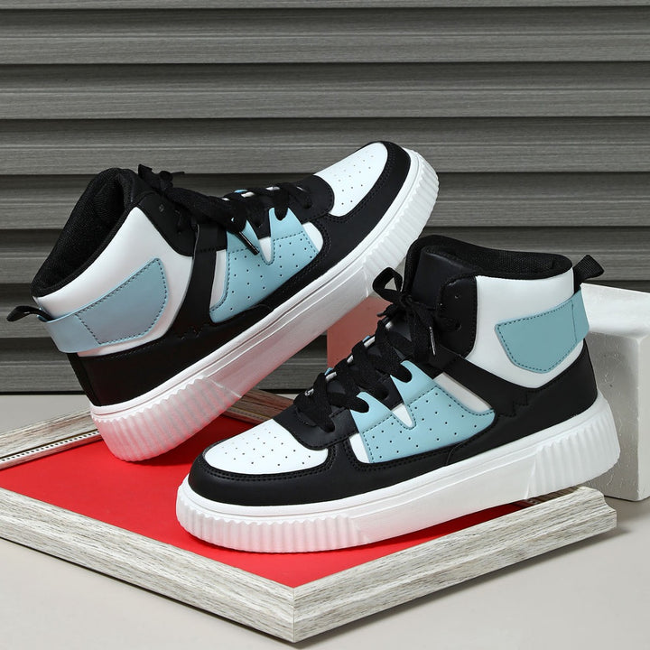 Dame Sporty High-Top Sneakers med fantastiske farver Stilla