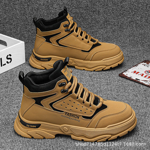 Herrer Rugged Utility High-Top Sneakers Stilla