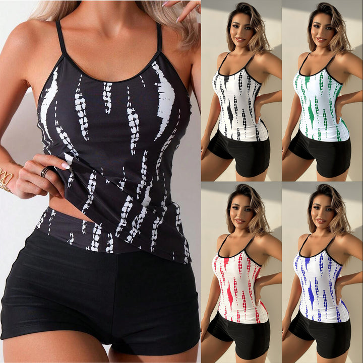 Femme Activewear Tank og Shorts Sæt Stilla