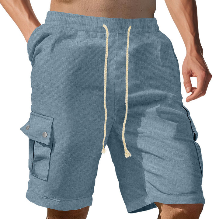 Herrer cargo-shorts med praktiske s angrivelser og justerbar talje Stilla
