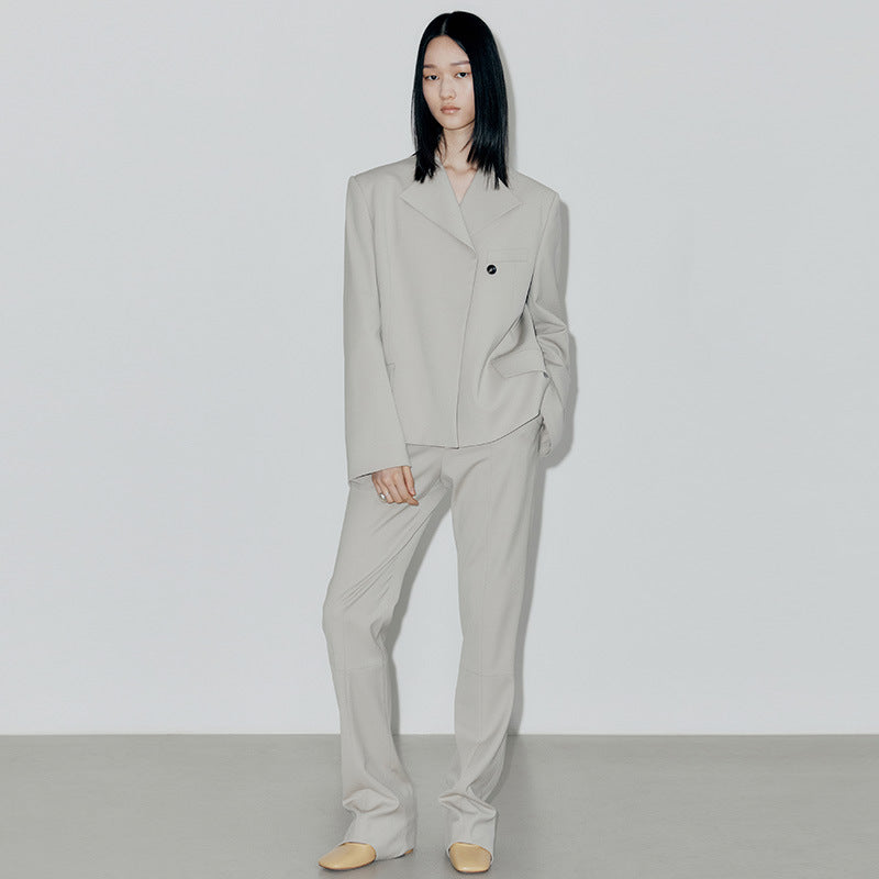 Dame Oversized Blazer med moderne snit og elegante detaljer Stilla