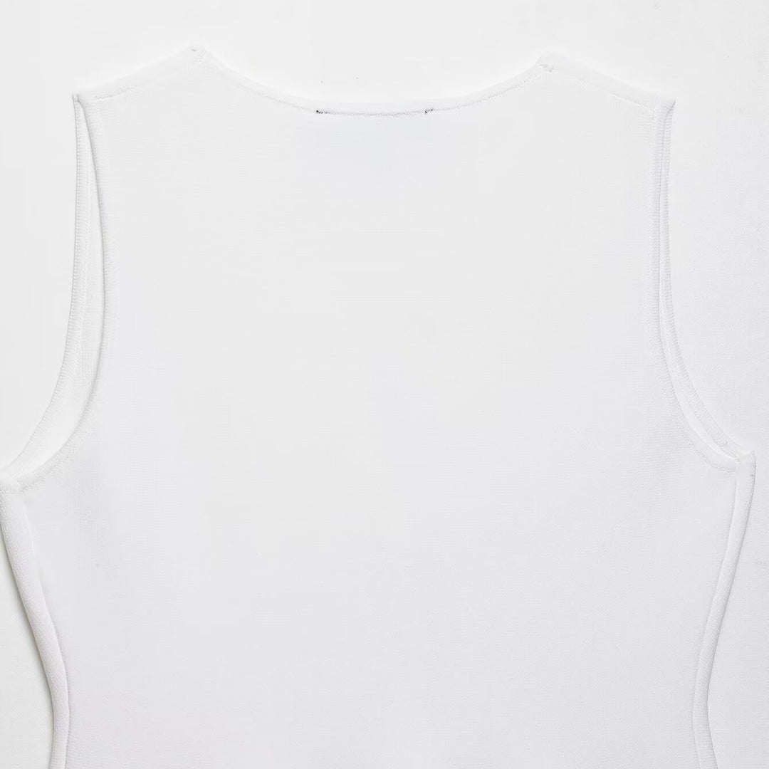 Femme Udflydende Peplum-Vest Stilla