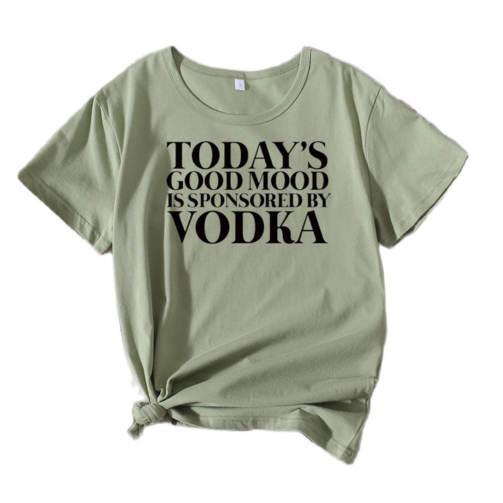 Dame Casual Oversized Statement T-shirt Stilla