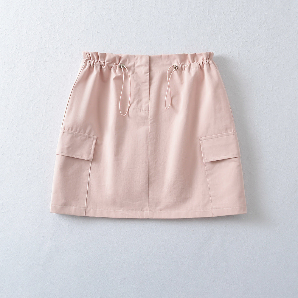 Dame fritidsshorts med praktiske lommer og fleksibel talje Stilla
