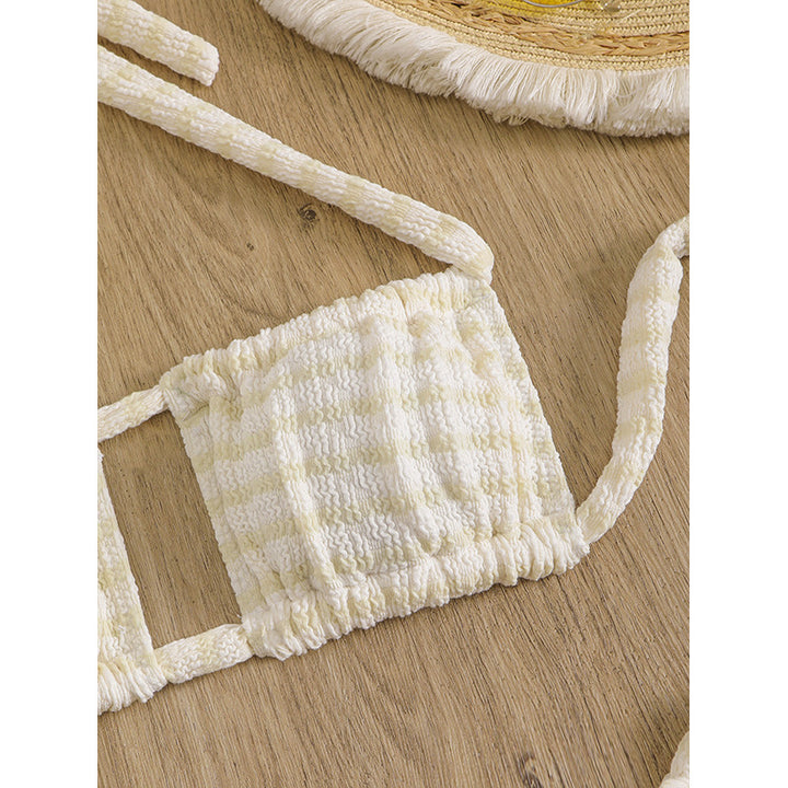 Dame Strappy Cut-Out Bikini Sæt Stilla