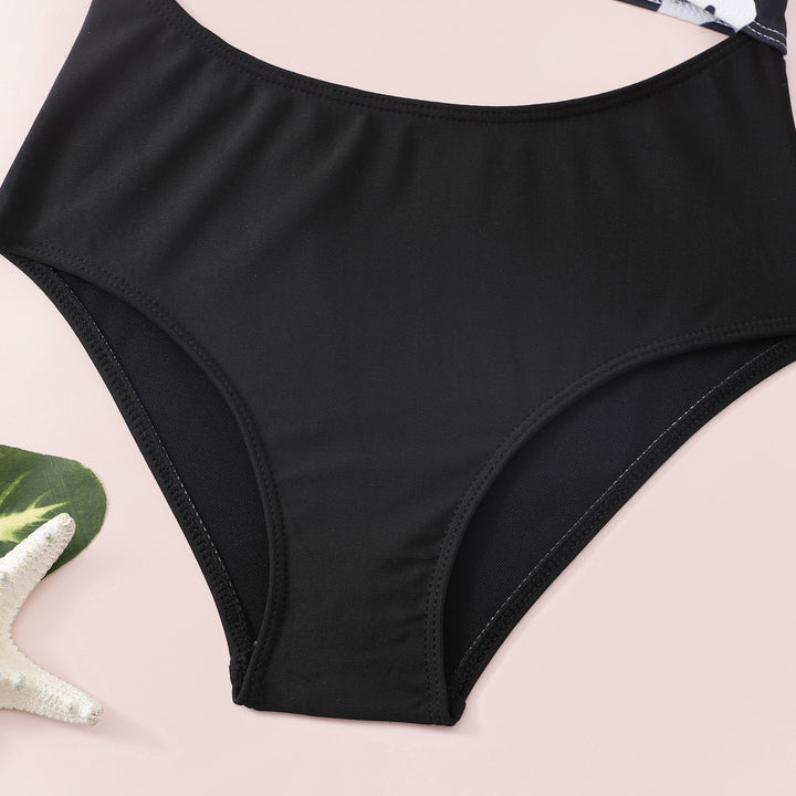Dame Bikini-sæt med modigt dyremønster og sporty snit Stilla