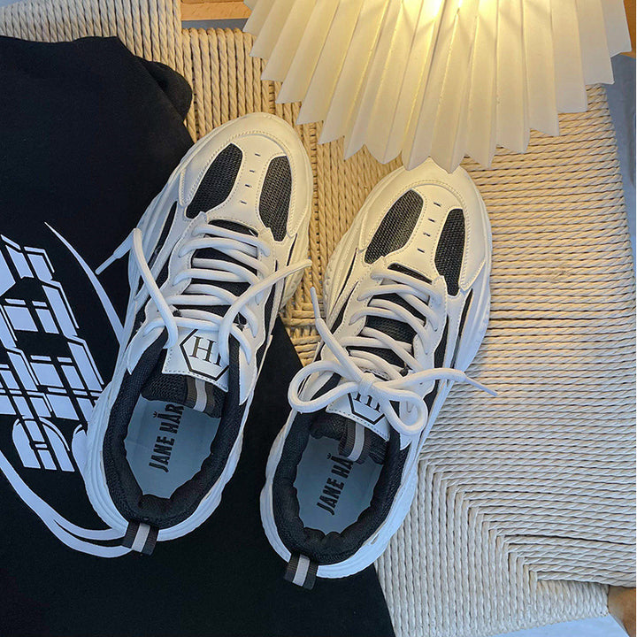 Dame Sporty sneakers med åndbart mesh-overflade og dæmpende sål Stilla