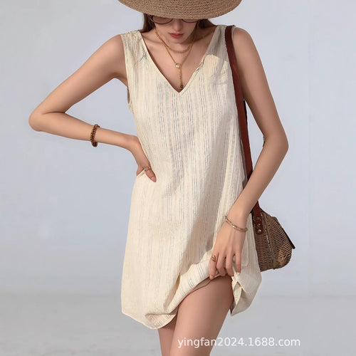 Dame Chic Casual Sommerkjole Stilla