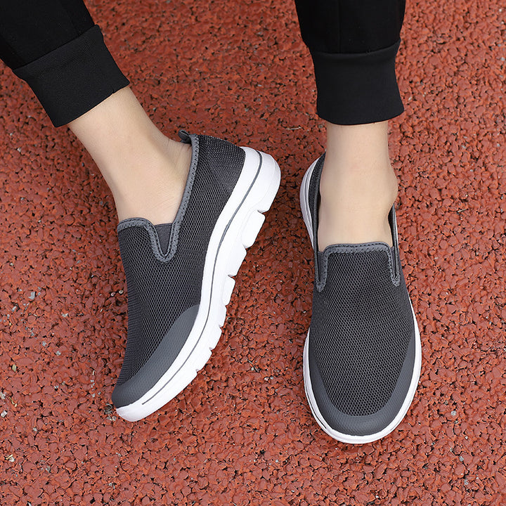 Dame nan ergonomisk Flex-Rejse-Sandal med ventileret mesh og udtagelig komfortsål Skovae