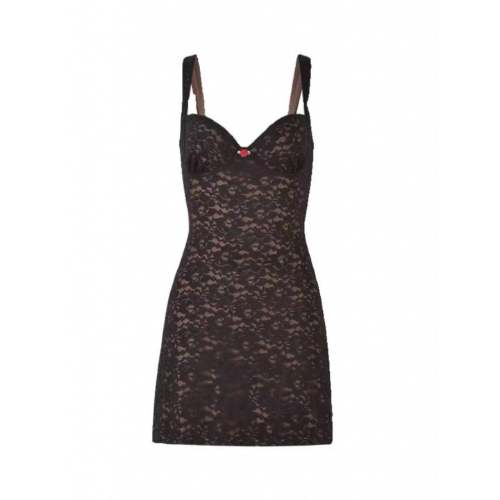 Dame Spidstop Chemise Kjole Stilla