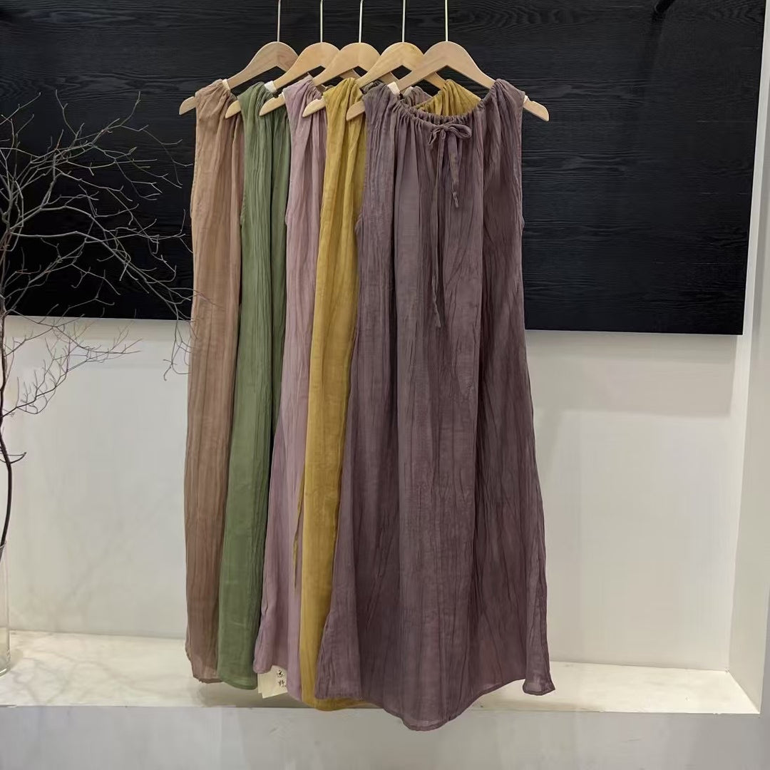 Damer Elegant Maxikjole med Sløjfe-Detalje Stilla