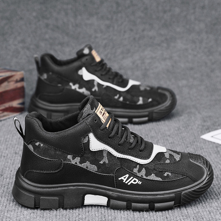 Femme Høj-Top Camo Sneakers Stilla